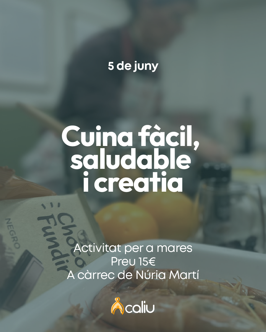 Taller de cuina saludable a Caliu